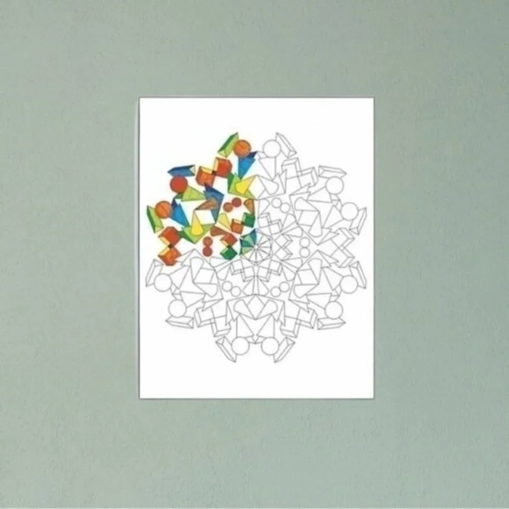 Prism Designs Coloring Book